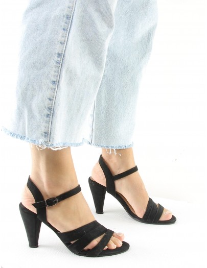 Sandale à talon-Sara