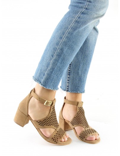 Sandale à talon-Sabine