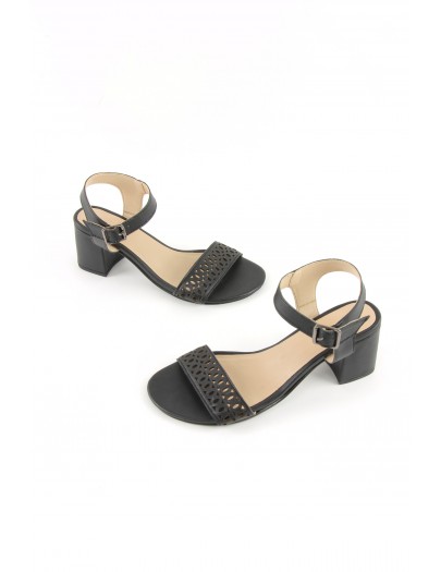 Sandale à talon-Sade